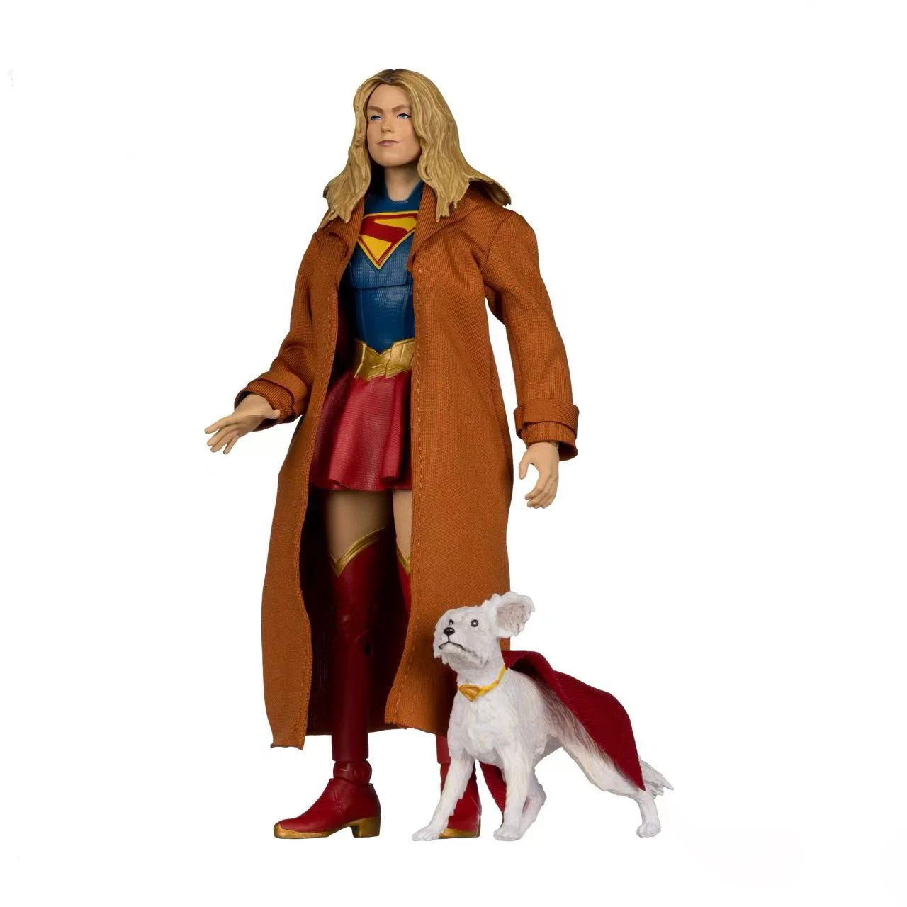 McFarlane Toys Supergirl & Krypto 7 Action Figure