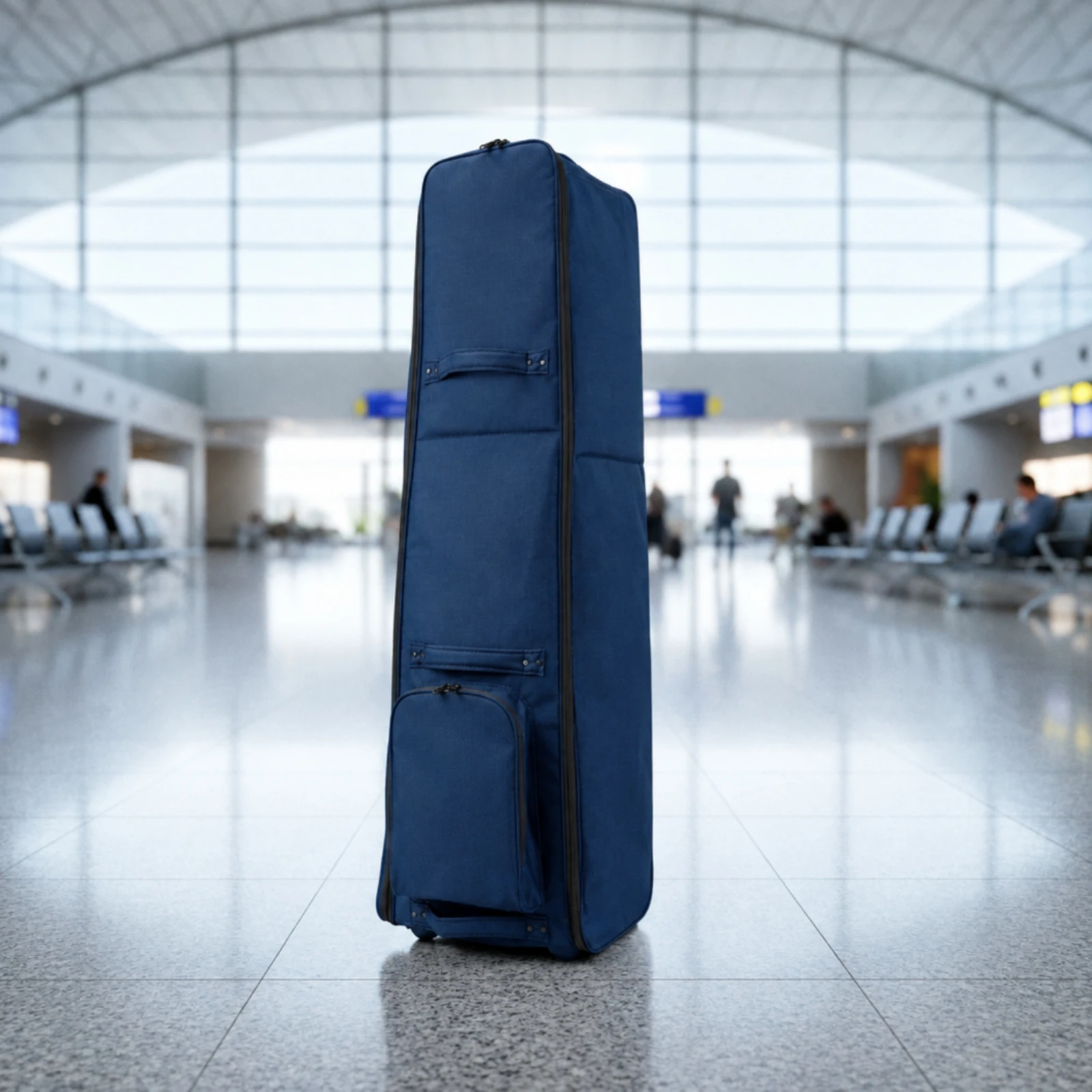 Bag Rolling Soft-Sided Golf Travel Bag with Wheels for Golfers, Airports, Hotel Stays