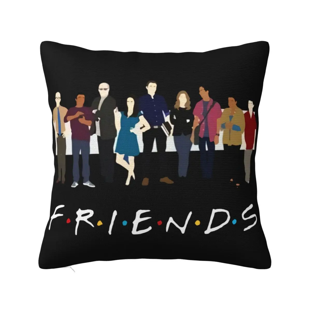 Community Friends Tv Show Hats Men Print Aesthetic Hats Fashion Gothic O Hats Homme Sim Pillow Case