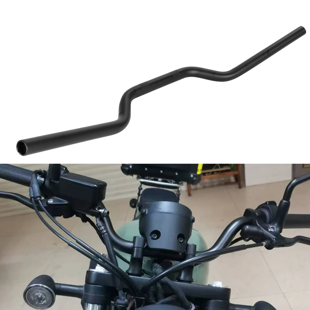 Universal 22MM 25MM Motorcycle Bike Tracker Style Bar Handlebar Cafe Racer Old School For Honda Yamaha Suzuki Custom