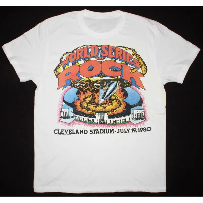 1980 Vtg Bob Seger ضد الريح تي شيرت كلاسيكي أبيض S 5Xl #1