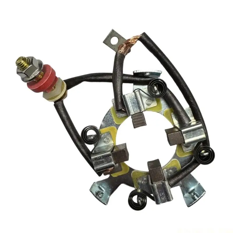 

J0MA Iron Carbon Brush Holder Assembly For 12000Lbs Winch Optimized Conductivity