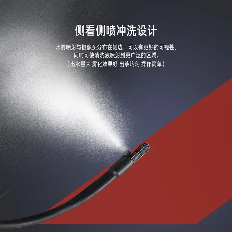 4.3Inch 2MP 1080P Side-View Side Spraying Car Air Conditioner Cleaning Handheld Endoscope CMOS Borescope Inspection Microscope