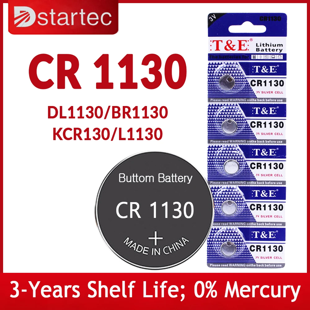Pile bouton au lithium pour jouets à distance, pile bouton, KL1130, BR1130, LM1130, DL1130, CR 1130, montre 24.com, nouveau, 5-25 pièces