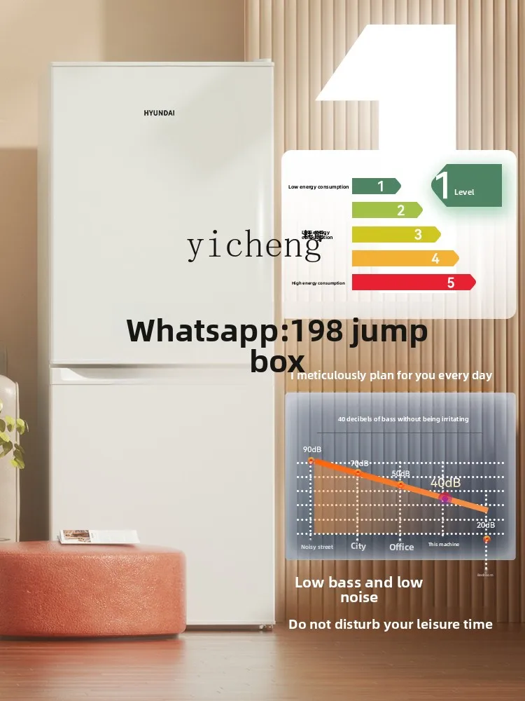 BB الصف الأول كفاءة الطاقة سعة كبيرة باب مزدوج ثلاثة أبواب ثلاجة منزلية صغيرة المطبخ ثلاجة صغيرة #1