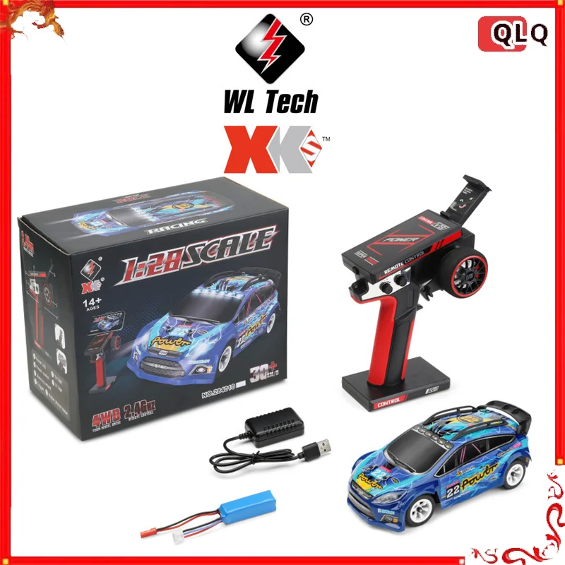 

Wltoys 284010 Rc Car 1:28 Scale 4wd High Speed Off-Road Drift Car Electric Racing Vehicle Model Toy K989