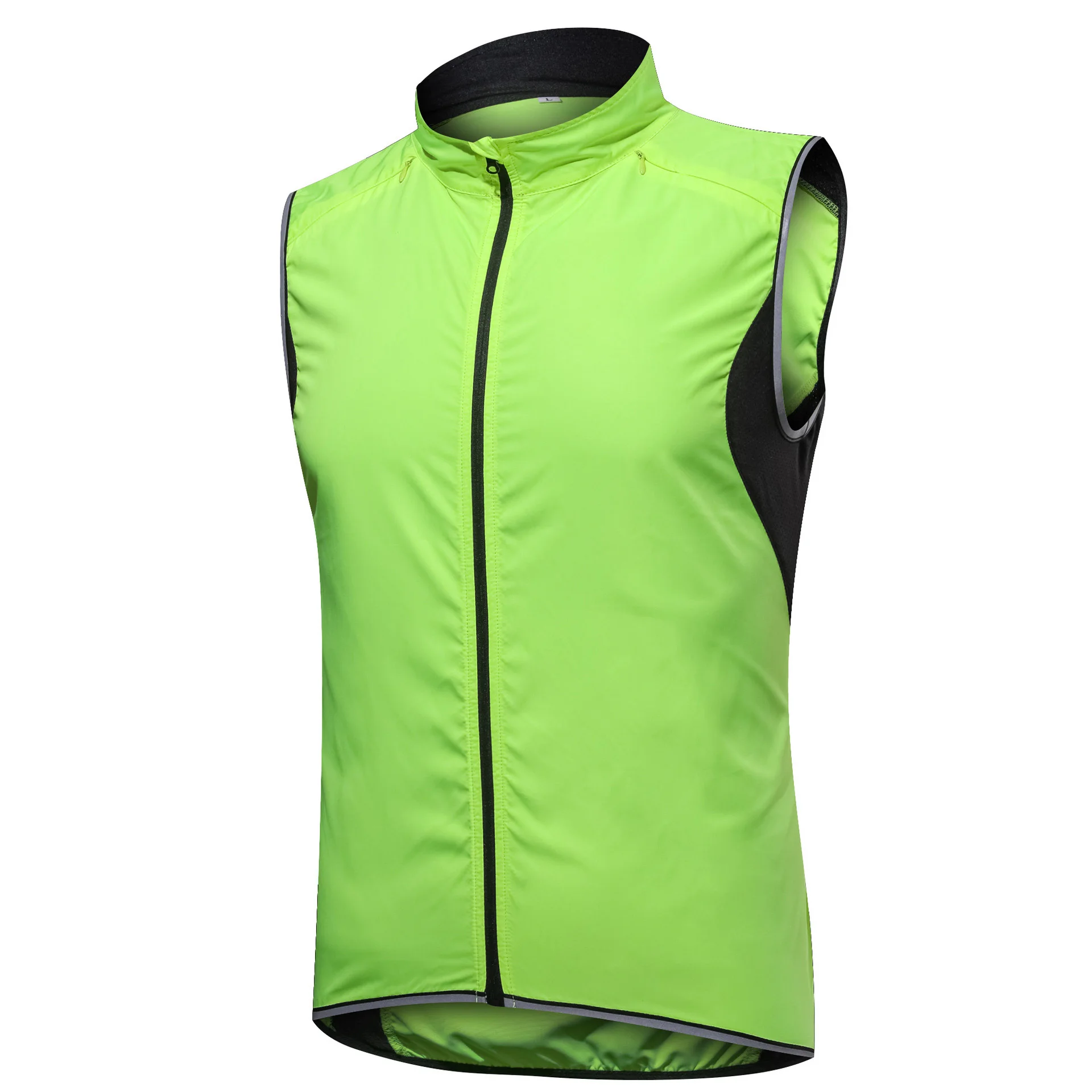 Lightweight Waterproof Cycling Gilet Men Mtb Bike Vest Windproof Mountain Bicycle Clothing Breathable Reflective Sportswear