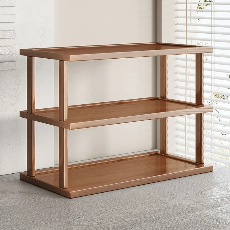 Space Saving Desktop Layered Storage Rack, Multi-Tier Mini Bookshelf Desk Organizer for Study Table Office Dorm Counter view 2