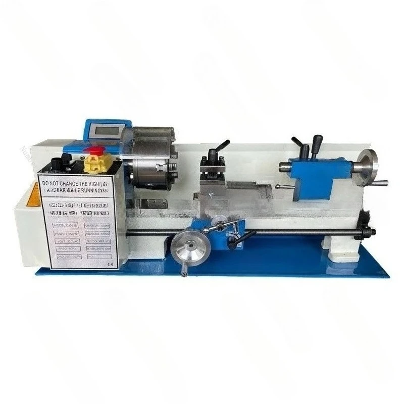 CQ0618A Horizontal Metal Milling Lathe Mini High-quality Bench Machine Household Variable Speed Metal 220V