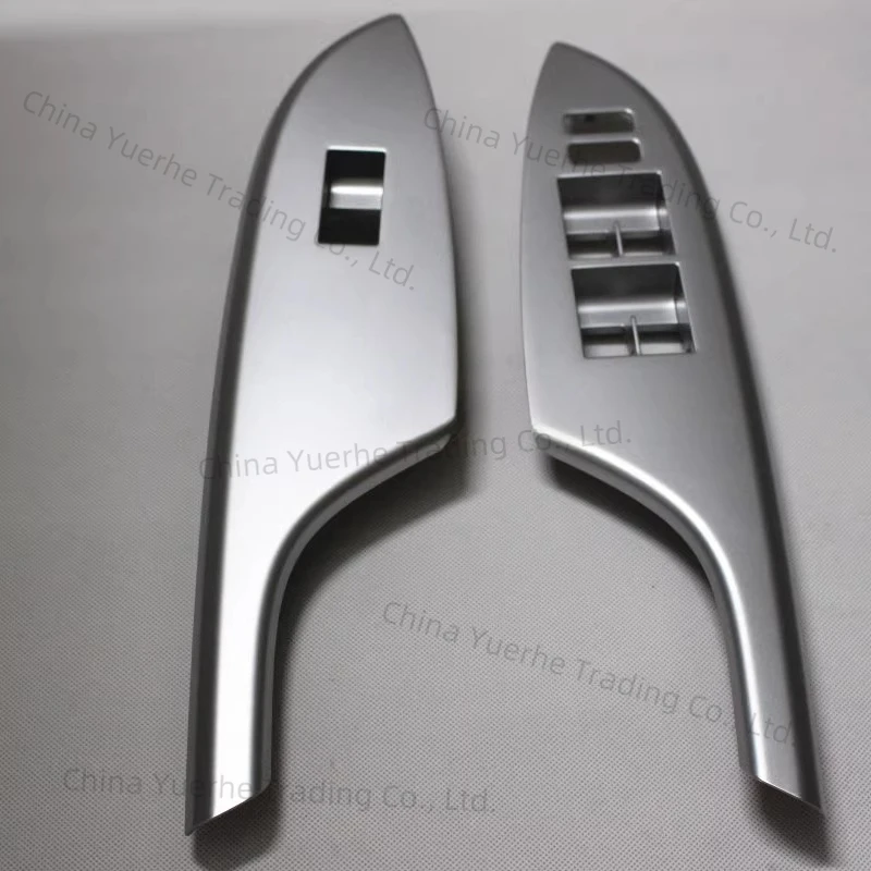 

For Corolla 07 to 14 old lifter switch panel window glass door trim silver frame cover