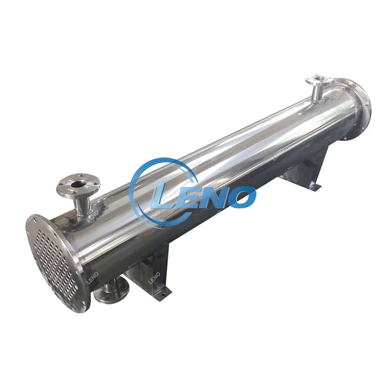 

LENO Price Food grade stainless steel sanitary shell Condenser tube heat exchanger