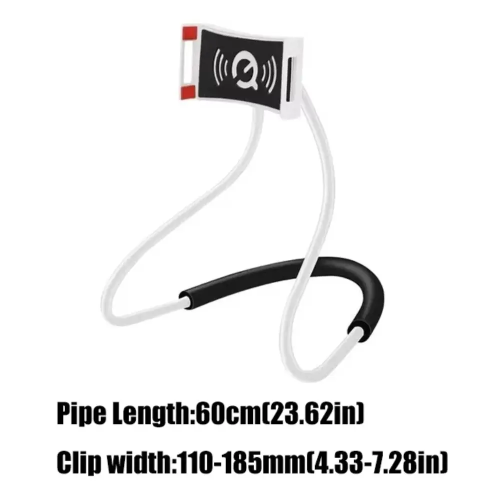 Supporto per telefono cellulare con collo appeso al collo Supporto per tablet con collana multifunzionale girevole a 360° flessibile universale per iPhone//
