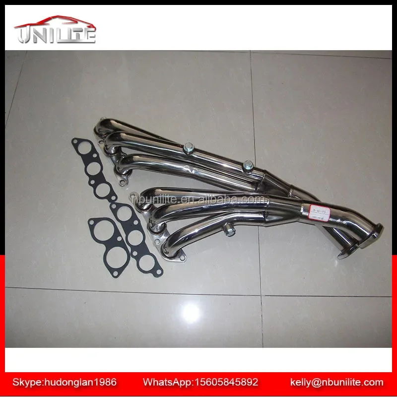 

Stainless Steel Exhaust Manifold Header Performance Upgrade for 01 02 03 04 05 Lexus IS300 3.0L