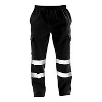 New Casual Fabric Construction Work Pants for Men with Reflective Stripes Work Trousers with Reflective Tape Hi Vis Workwear