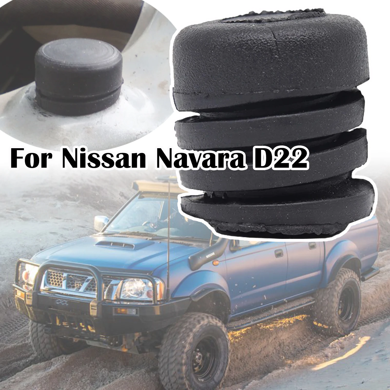 

Car Bonnet Grommet Mount Sleeve Hood Cushion Insulator Rubber Buffer For Nissan Navara D22 D40 1997 - 2015 NP300 Suzuki Equator