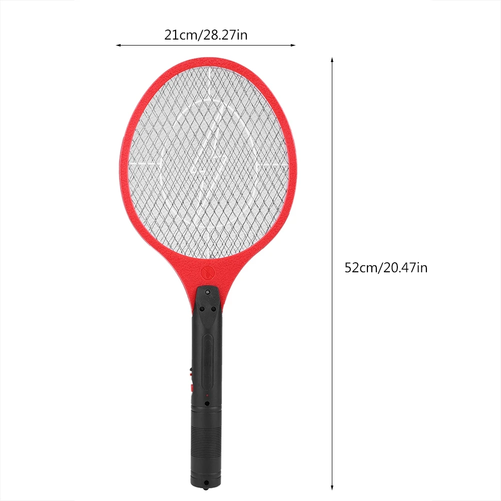 Matamoscas eléctrico, lámpara antimosquitos, matamoscas eléctrico de rejilla ancha con batería para uso diario en casa