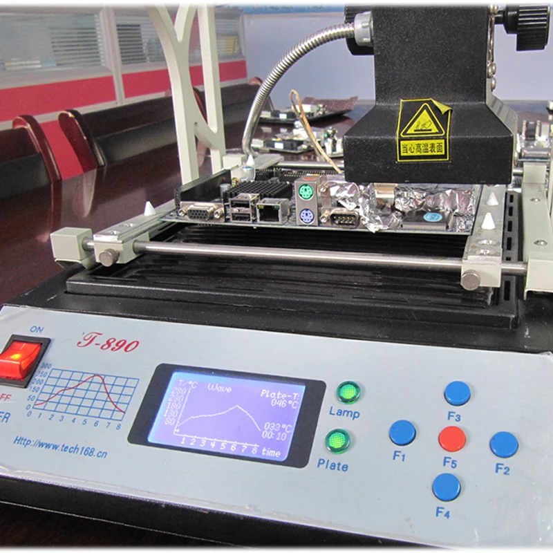 T-862 Electric Small Infrared Repair Station Circuit Board Surface Mounting Maintenance Equipment Infrared Desoldering Station