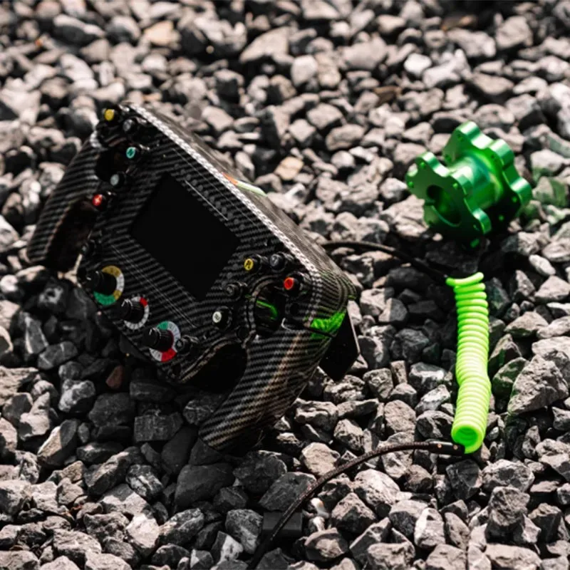 Equation Carbon Fiber Steering Wheel For Logitech Fanatec Thrustmaster F1 Racing Simulator Game Steering