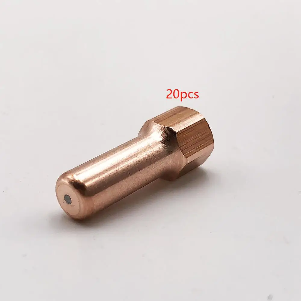 20pcs Fit FUBAG P100 Plasma Cutting Torch Consumables  PT100 PT-100 IPT-100 PTM-100 PTM100 IPT100 52556 Electrode