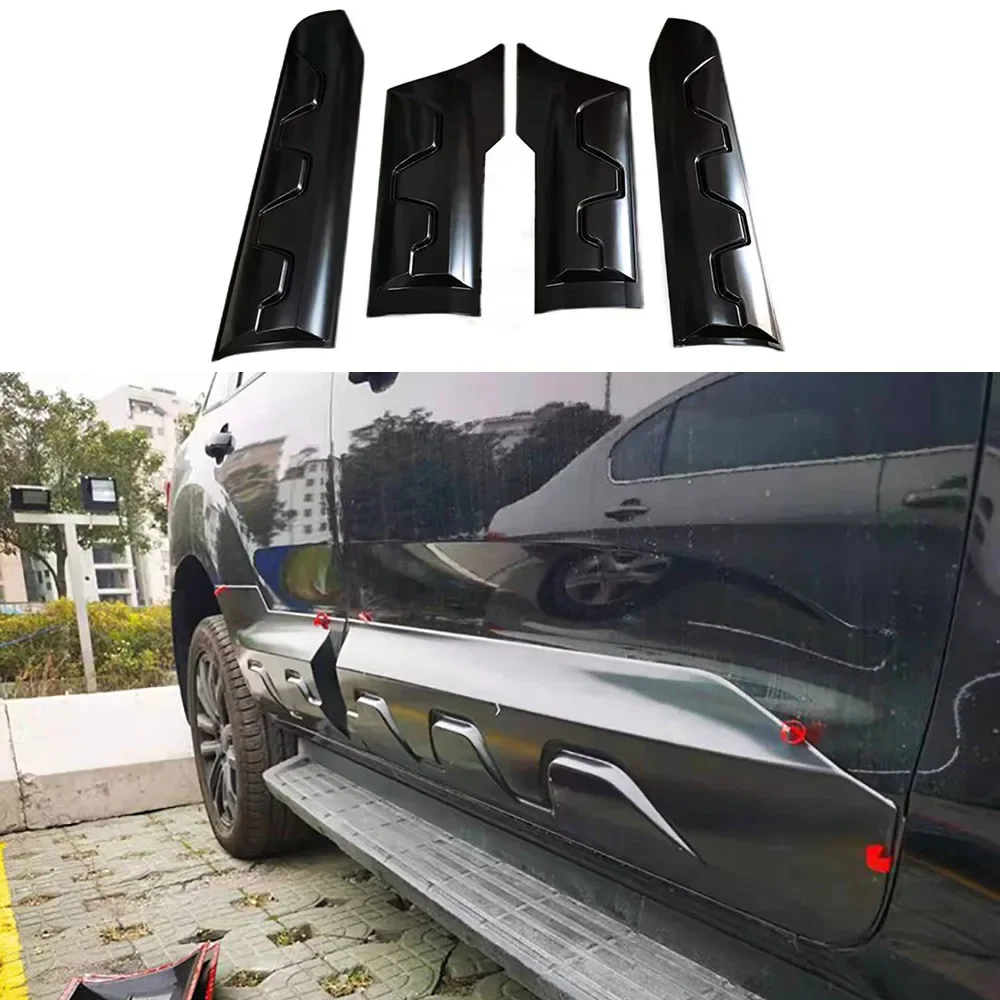 

Car Door Trim Panel Protection Anti Scratch Cover Fit For Ford Everest 2015-2019 Auto Body Cladding Kits