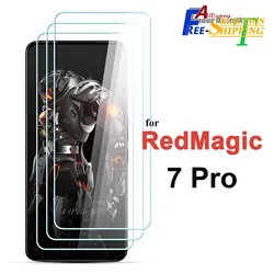 For ZTE nubia Red Magic 7 Pro Tempered Glass Screen Protector Crystal Mica 9H Protective HD Clear Transparent Anti Scratch