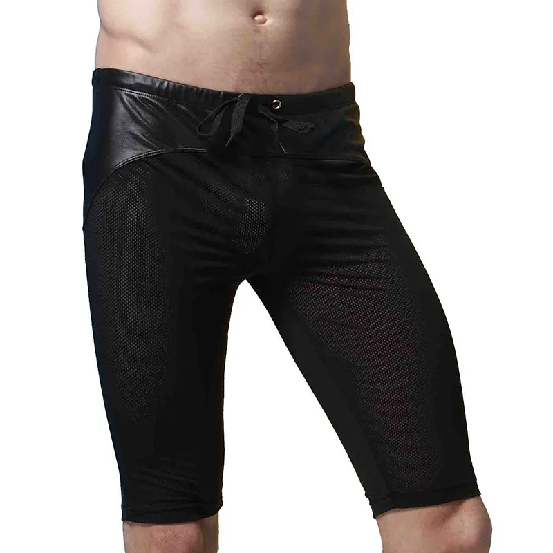 Męskie Fitness wygodne szorty Mesh bezszwowe oddychające czarne spodnie letnia siłownia Running Joggings Sweatshorts plażowe stroje kąpielowe