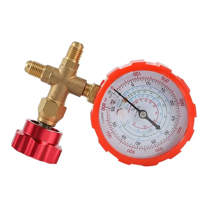 Manifold Gauge AC Diagnostic Manifold Gauge Automotive Accessories Refrigeration Gauges Air Conditioning Tools Equipment For