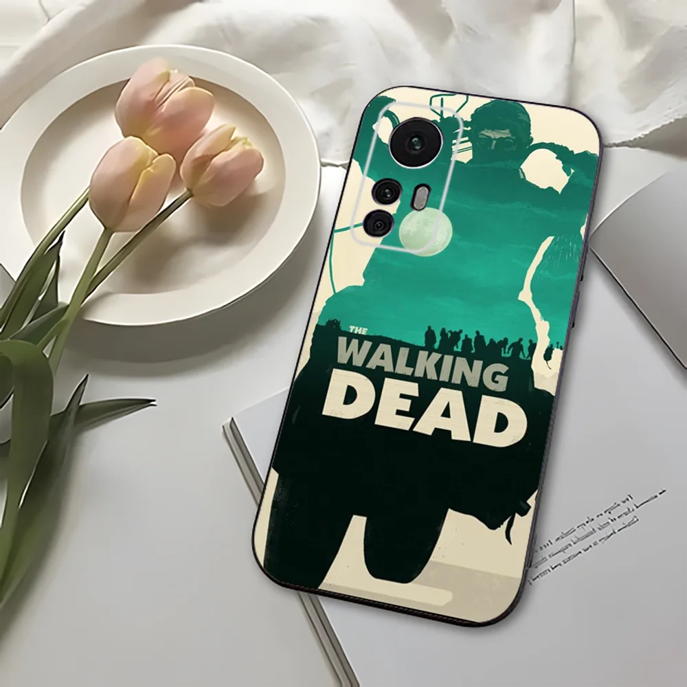 The Walking Dead Daryl Dixon Phone Case For Xiaomi 11 Redmi Note 11 5G 8T 9A 9 10T Note8Pro Note9 12SUltra Black Case