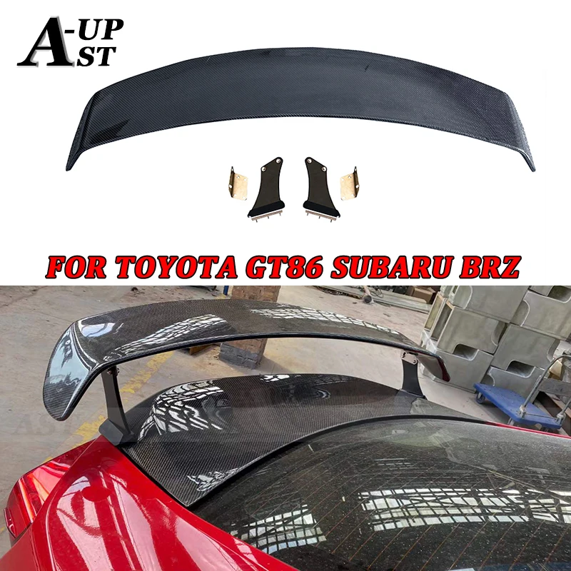 For Toyota GT86 Subaru BRZ Carbon Fiber Spoiler SARD Style  Tail fins Rear Wing Guide Wing  Rear Trunk Car Wing Body Kits