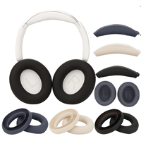 #929G Ear Pads for Anker Soundcore Space Q45/Life Q30 Q35 Headphone A (Black)