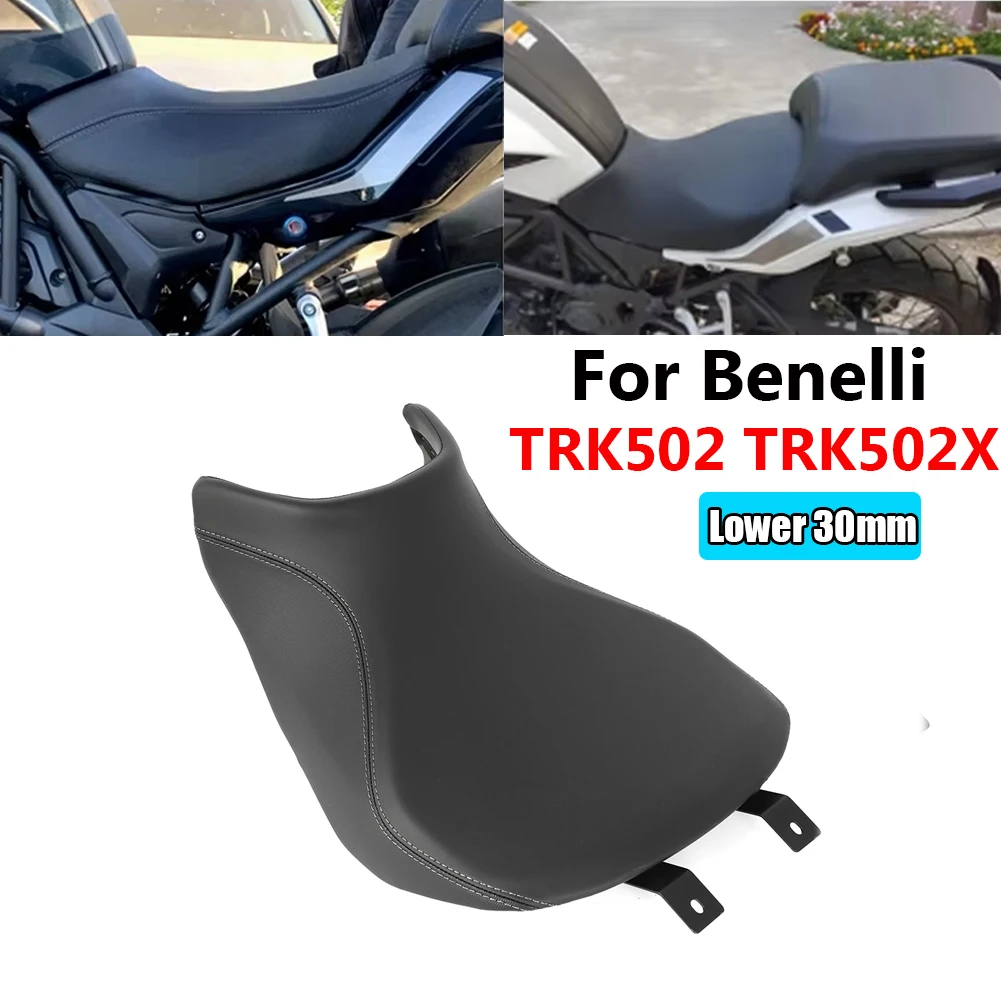 

For Benelli TRK502 TRK 502 Modified Vintage Hump Seat Cushion Lower 30mm Retro Seat Saddle Pad TRK502X Seat Cushion Pad