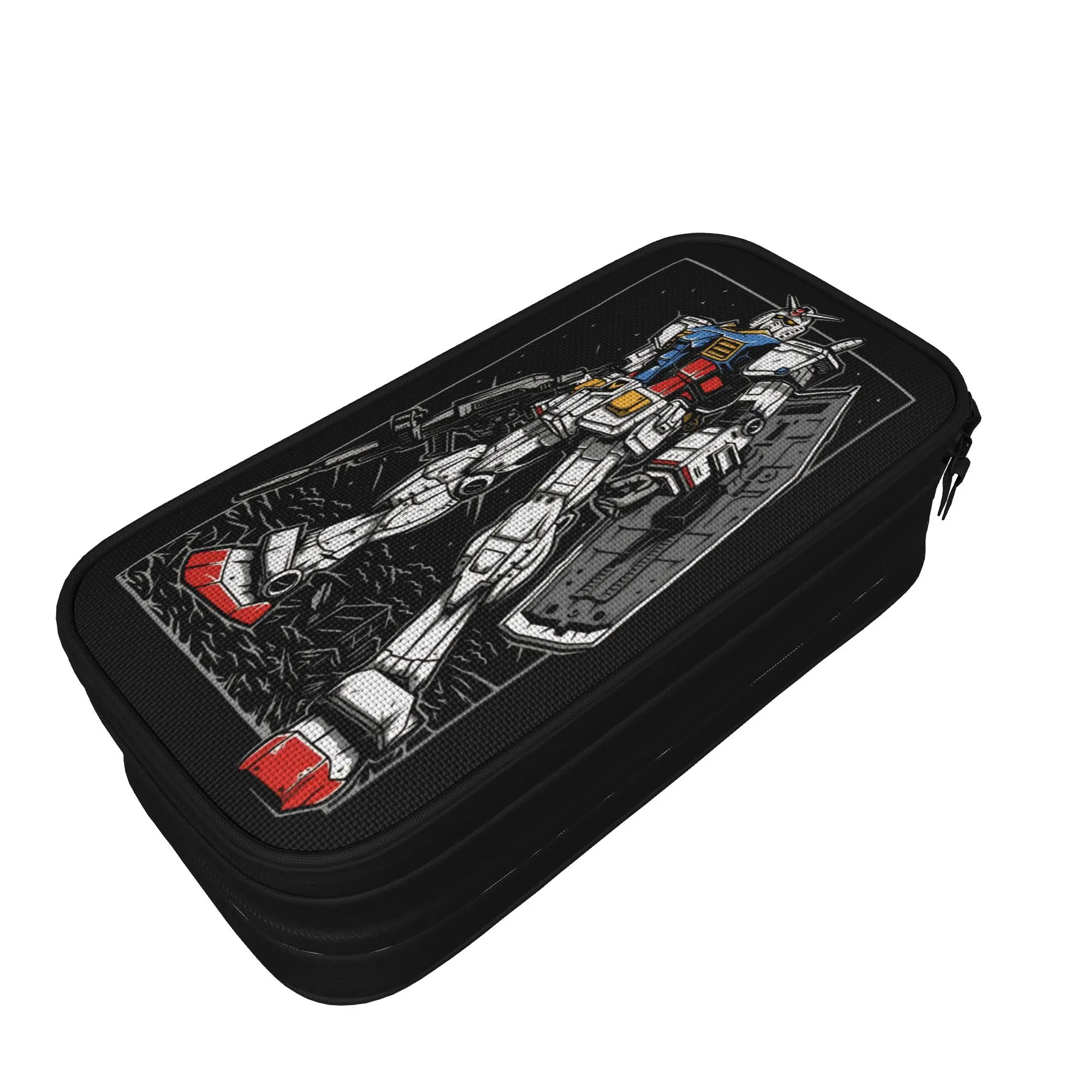 mobile suit gundams Accessories Pen Box Large Capacity Office Supplies  Pencil Case Stationery Amazing Gift