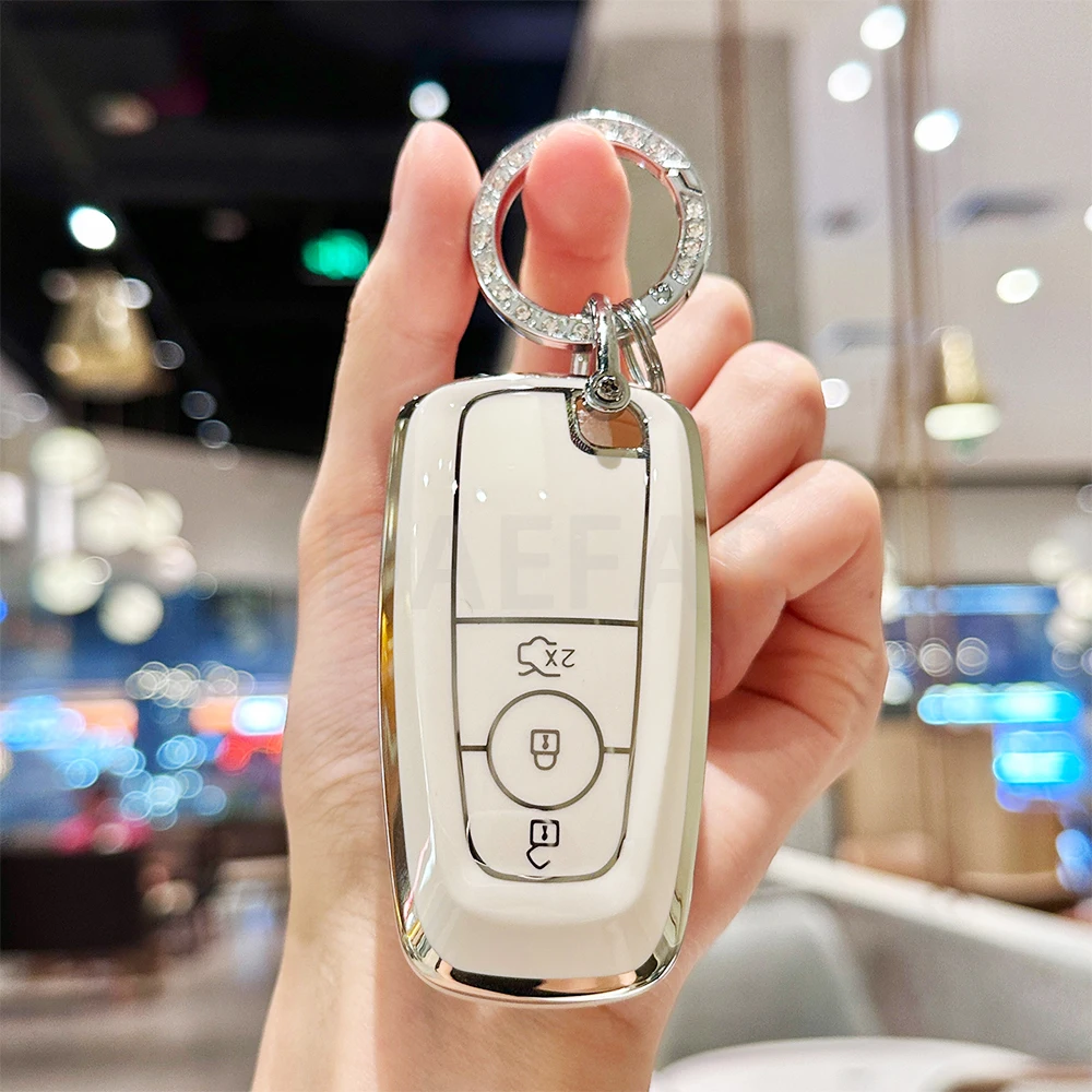 3 Buttons Car Remote Key Case for Ford Raptor F150 Remote Control Protector for Ford F-150 RAPTOR Car Key Cover Auto Accessories