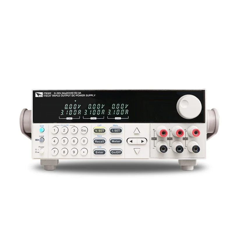 

ITECH IT6302 3 Channel Programmable DC Power Supply 30V/3A/90W