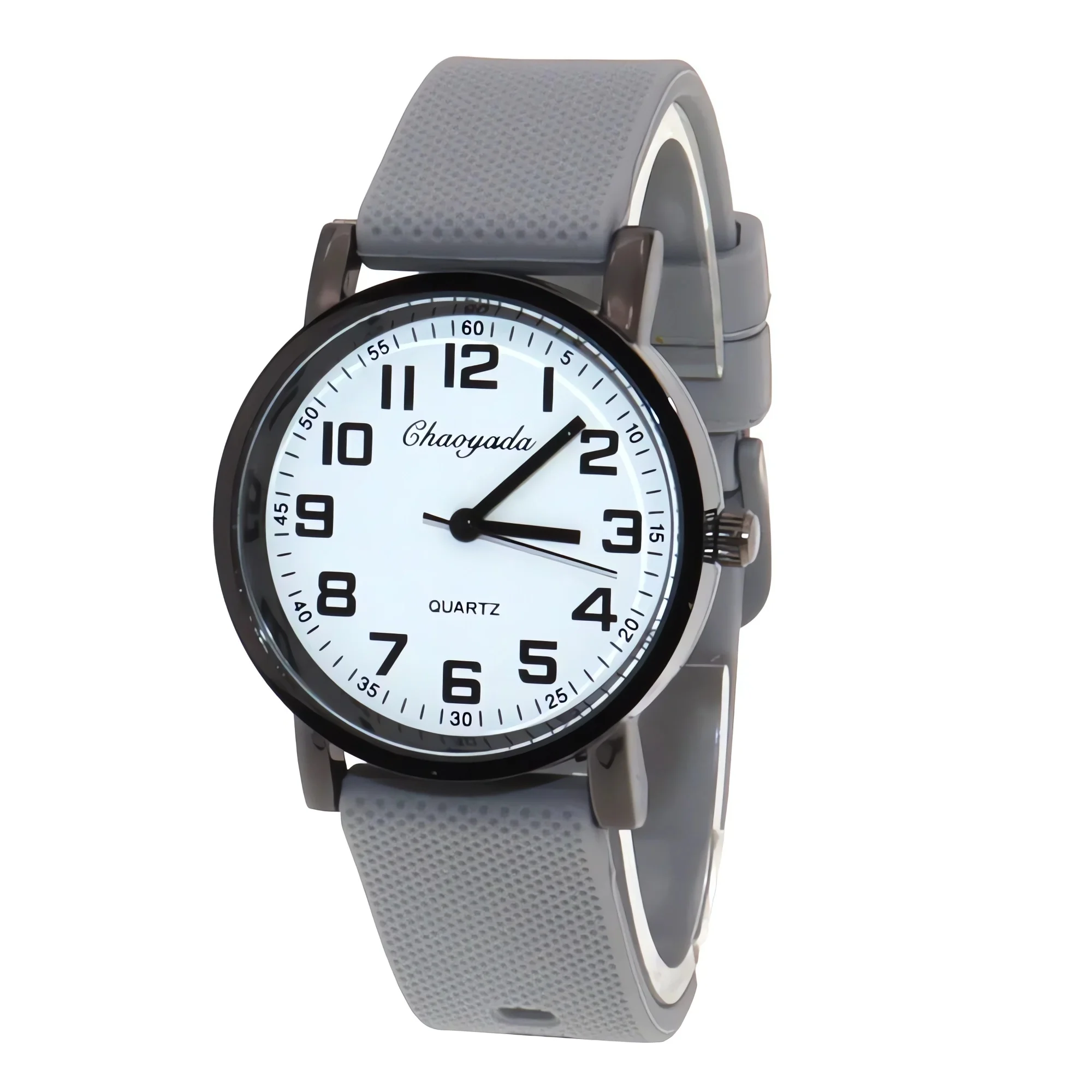 Colorful Sports Quartz Watch for Men Women Boys Girls Silicone Strap Junior High School Student Gift Watch