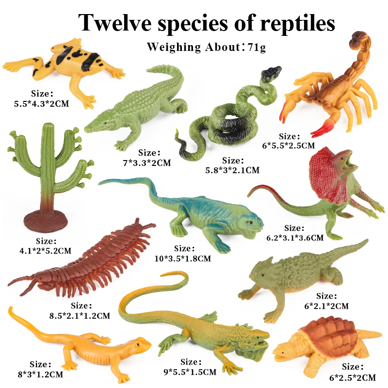 Oenux Mini animales del bosque salvaje insecto dinosaurio modelo búho zorro ardilla erizo zorro Rana figuras pastel Toppers chico juguete para regalo