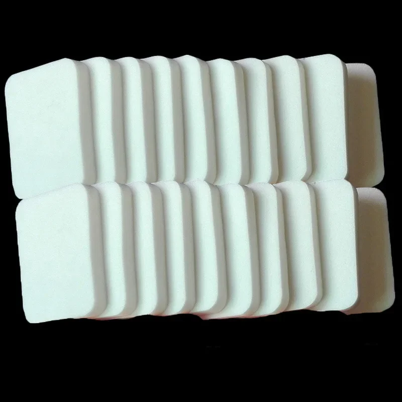 พัฟแป้งเครื่องสำอาง 10 ชิ้นทำให้ฟองน้ำทำความสะอาดใบหน้าฟองน้ำแต่งหน้ารองพื้นอ่อนๆ เครื่องมือแต่งหน้าความงาม