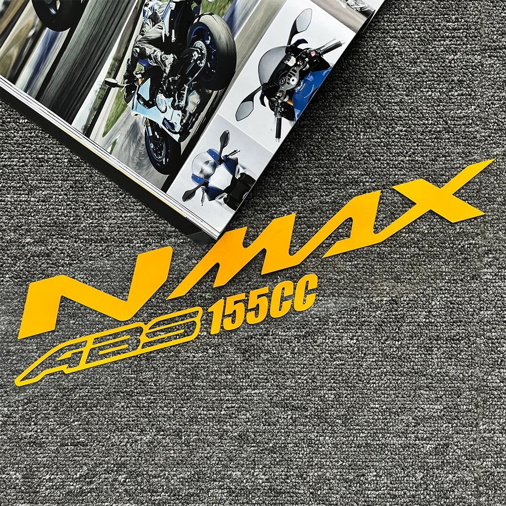 Motorcycle Reflective Stickers Waterproof Decorative Accessories Suitable for Yamaha NMAX 125 155 160 Colour Helmet Label Film