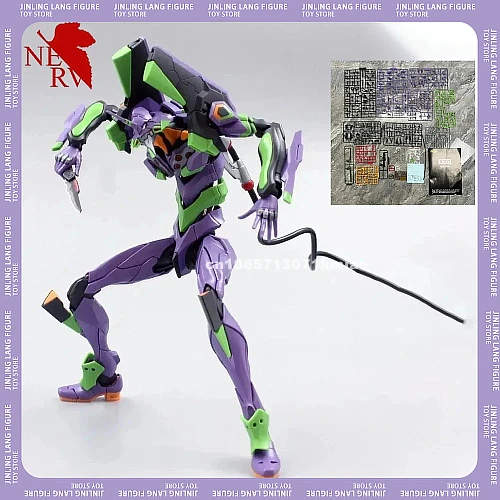 Unit-01 1/144 NEON GENESIS evangelion Anime Figures Rg evangelion Assembly Model Collectible Mobile Suit Robot Kits Models Toys