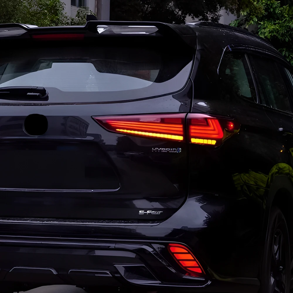 For Toyota Highlander 2022-2023 New Upgraded LED Taillights with Startup Animation and Dynamic Turn Signals - Hot Selling
