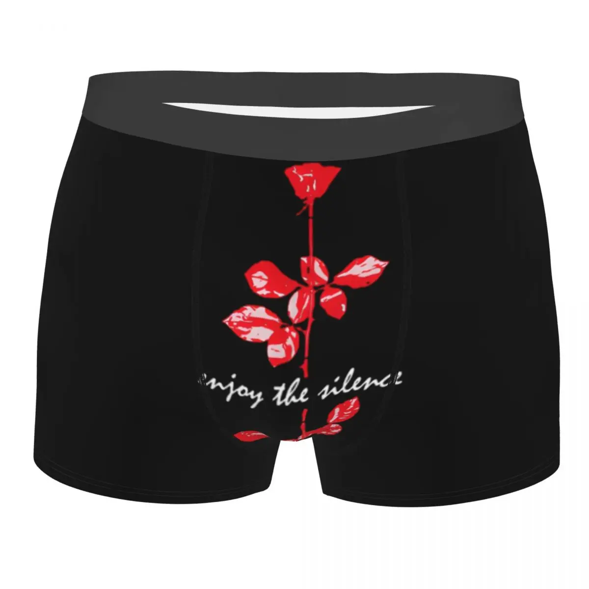 Custom Heavy Metal Rock Band Depeche Cool Mode Boxer Shorts Men 3D Printed Male Breathbale Underwear Panties Briefs