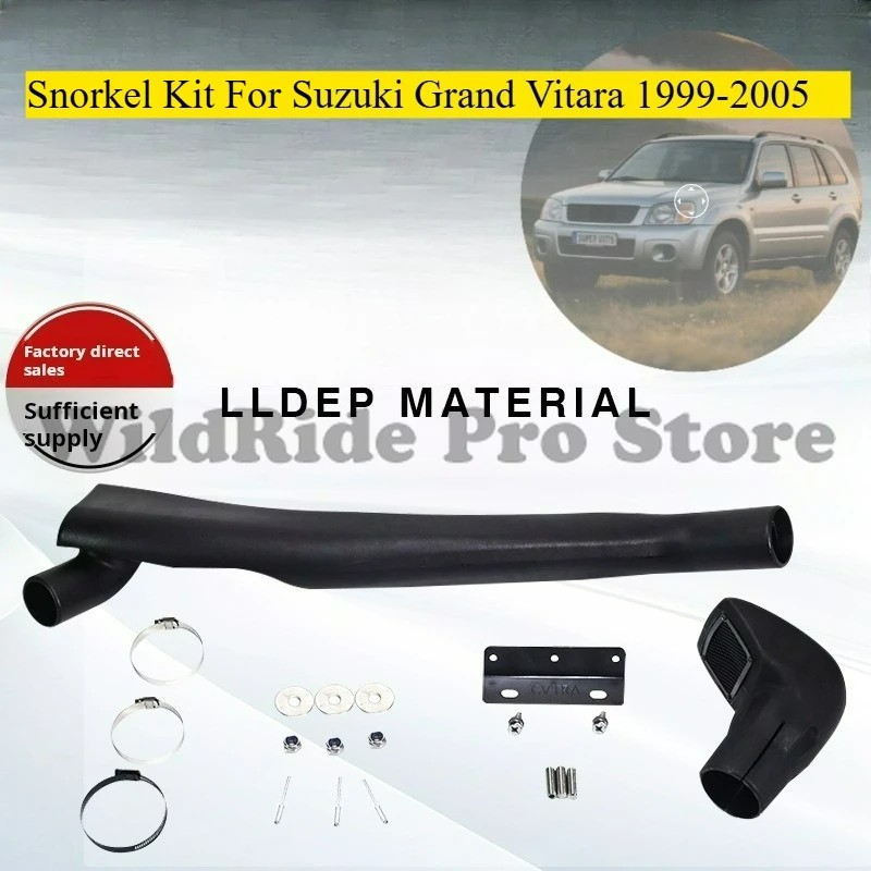 

For Suzuki Grand Vitara 1999-2005 Left Side Snorkel Kit Waterproof Air Intake Off-Road 4x4 Wading