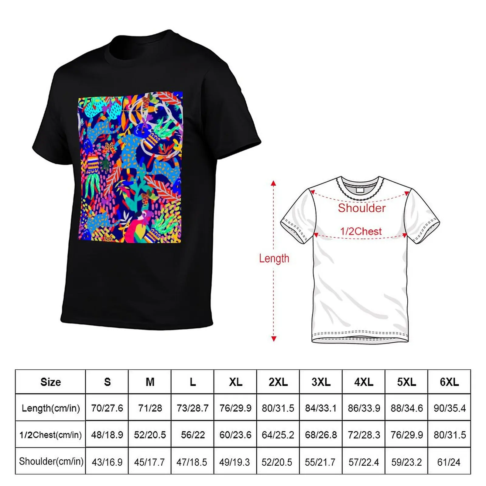 Magical island T-Shirt essential t shirt anime t shirts Aesthetic clothing mens graphic t-shirts pack