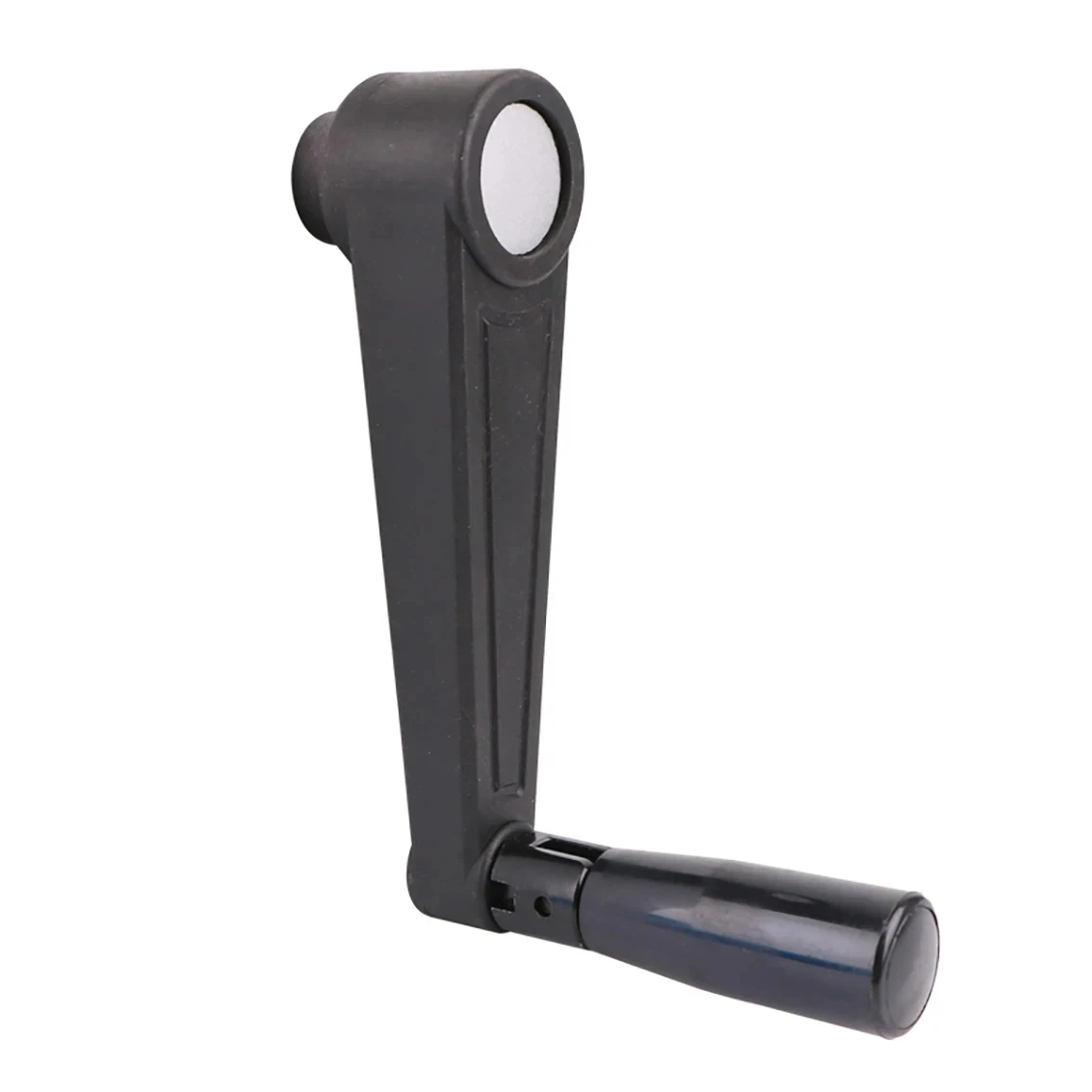 1-3ชิ้นสีดำไม่พับได้โยกมือหมุนมือจับ hhandle หลุมกลมหลุมสี่เหลี่ยมโยกที่จับหลุม8 10 12 14 16 17