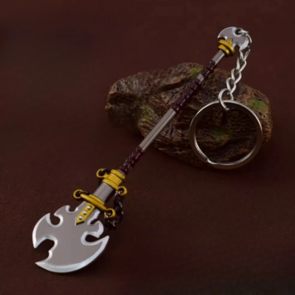 The Hyrule Fantasy Fierce Deity 12CM Lynel Crusher Mighty Crusher Ancient Peripheral Sword Weapon Model Keychain Gifts Toys Boy