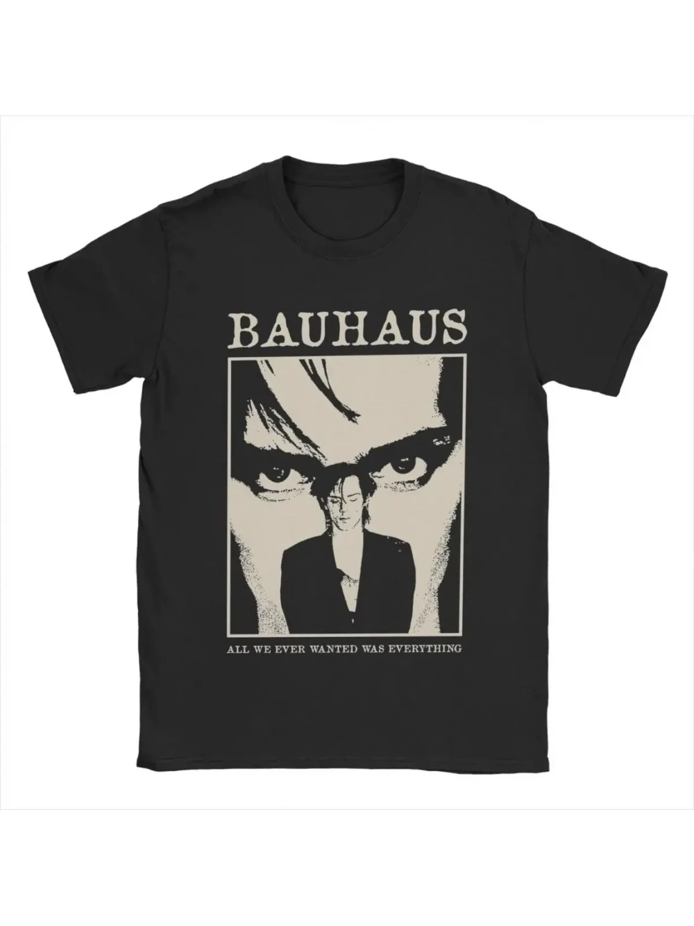 Camiseta retro de manga corta para hombre de Bauhaus, ropa de regalo de cumpleaños, camisa de algodón puro para parejas, ropa de calle para todas las estaciones, ropa para hombre