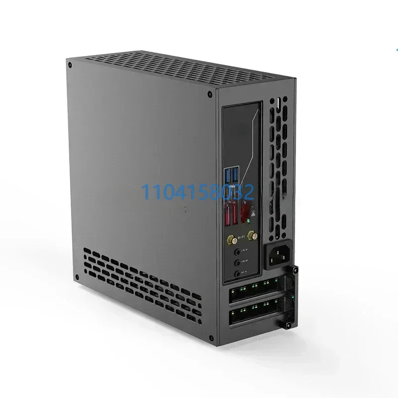 1U Power Supply Itx Chassis With Double Chamfer 5 Litre A24-V5 Dual Slot Single Display