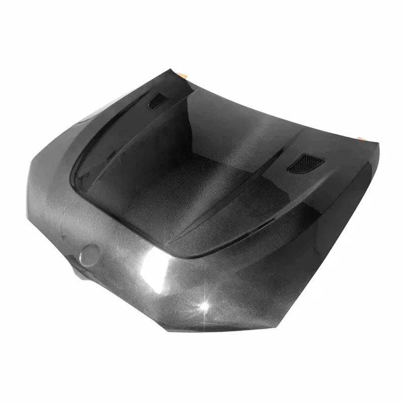 

Good Fitment J Style Carbon Fiber Front Hood Engine Bonnet for 5 Series BMW G30 Pre LCI / LCI 2018+ Replacement Engine Hood