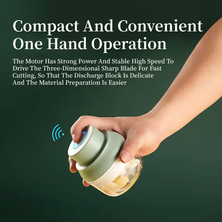 USB Mini Electric Food Chopper 5