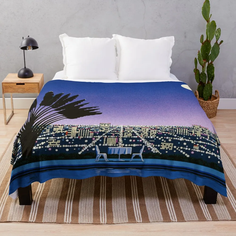 Dreamscape Visions Hiroshi Nagai Throw Blanket Thermal for babies Blankets For Bed Blankets